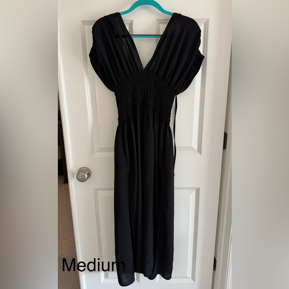 Elegant Black Maxi Dress